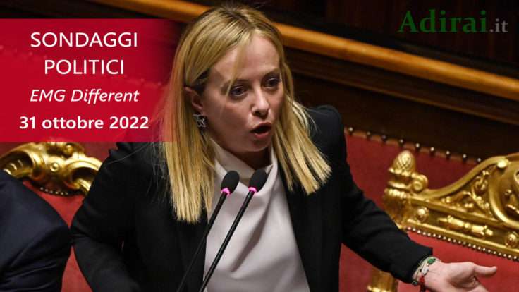 Ultimi Sondaggi Politici Ottobre Emg Different