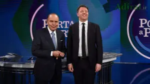 matteo renzi bruno vespa porta a porta