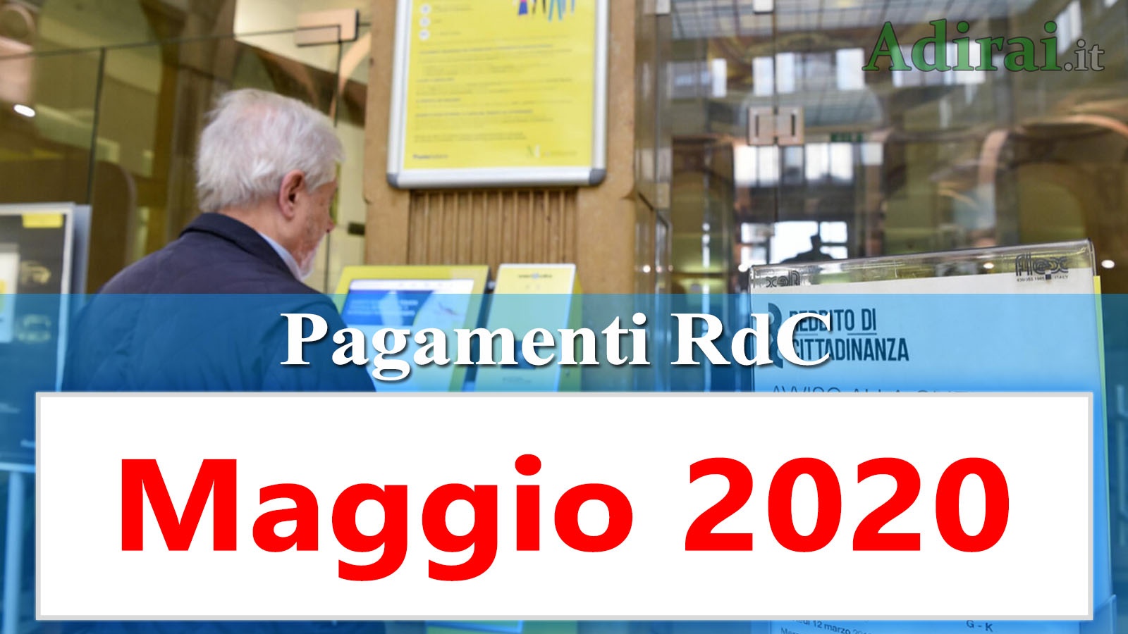 pagamenti reddito di cittadinanza maggio 2020