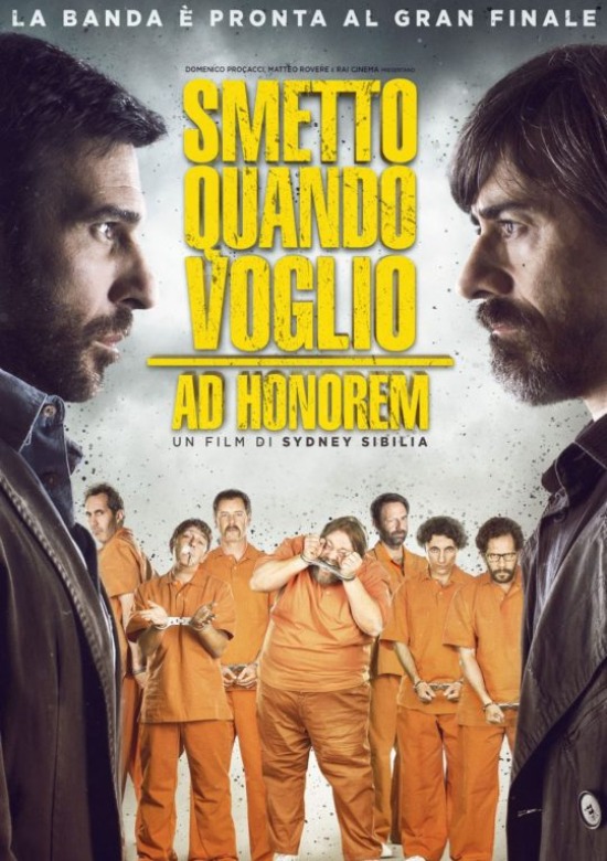 film Smetto quando voglio - Ad Honorem 2017