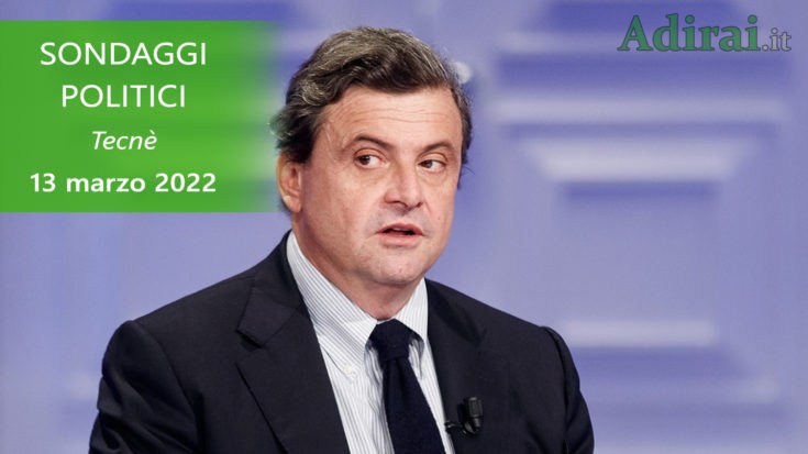 ultimi sondaggi politici 13 marzo 2022 tecne