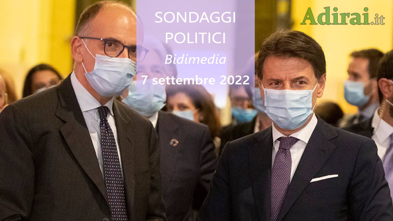 ultimi sondaggi politici 7 settembre 2022 bidimedia