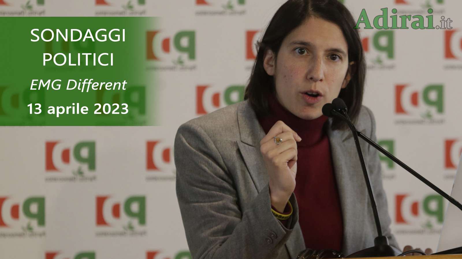 ultimi sondaggi politici 13 aprile 2023 emg different