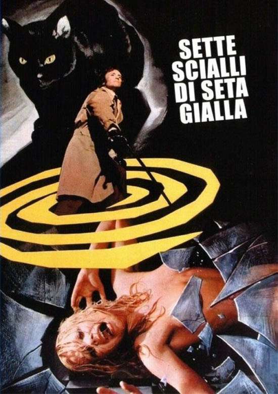 Film 7 scialli di seta gialla 1972